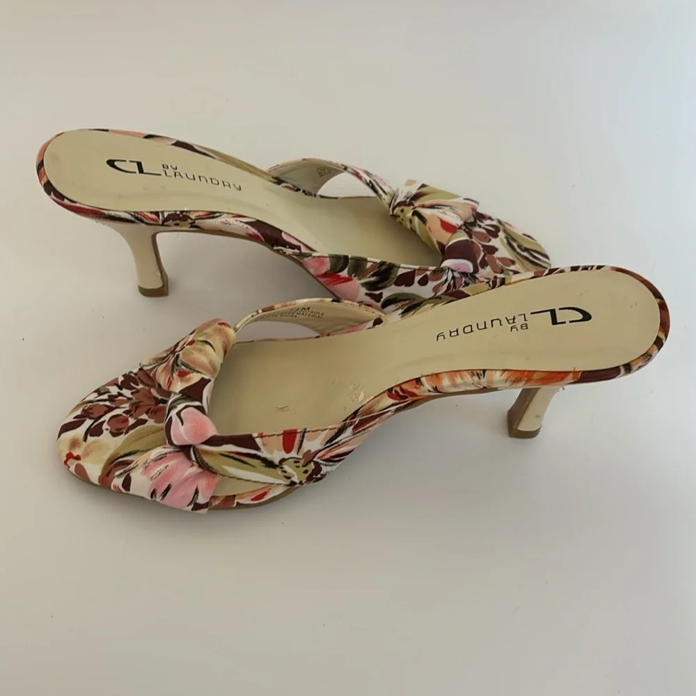 Chinese laundry sandals with 3 inch heels size 7 - Picture 5 of 5